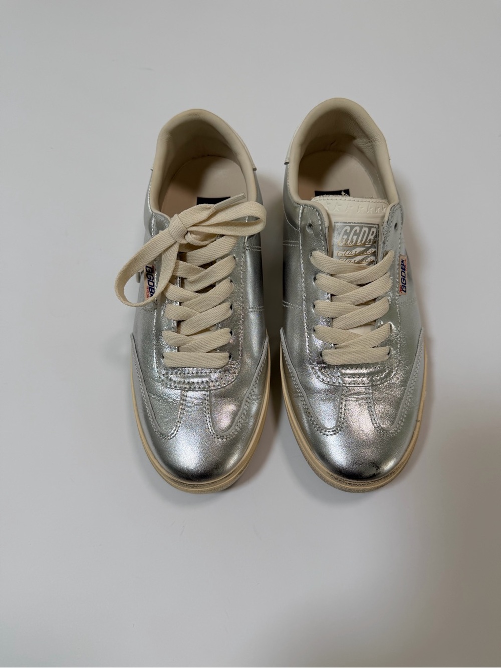 Golden Goose Metallic Silver 39 - Picture 2 of 5